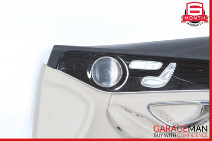 15-18 Mercedes W205 C300 Front Right Side Interior Door Panel OEM