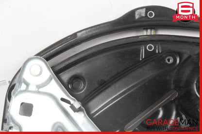 10-16 Mercedes W207 E350 E400 Rear Left Window Regulator Motor Plate Frame OEM
