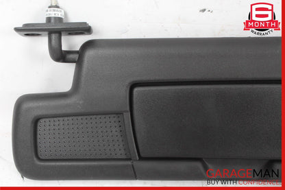 05-11 Mercedes R171 SLK300 Front Left Side Sun Visor Sunvisor Shade Cover Black