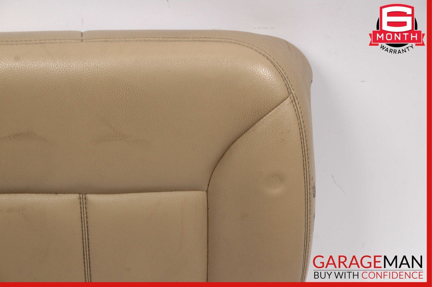 07-12 Mercedes X164 GL450 Front Right Side Lower Bottom Seat Cushion Cover Brown