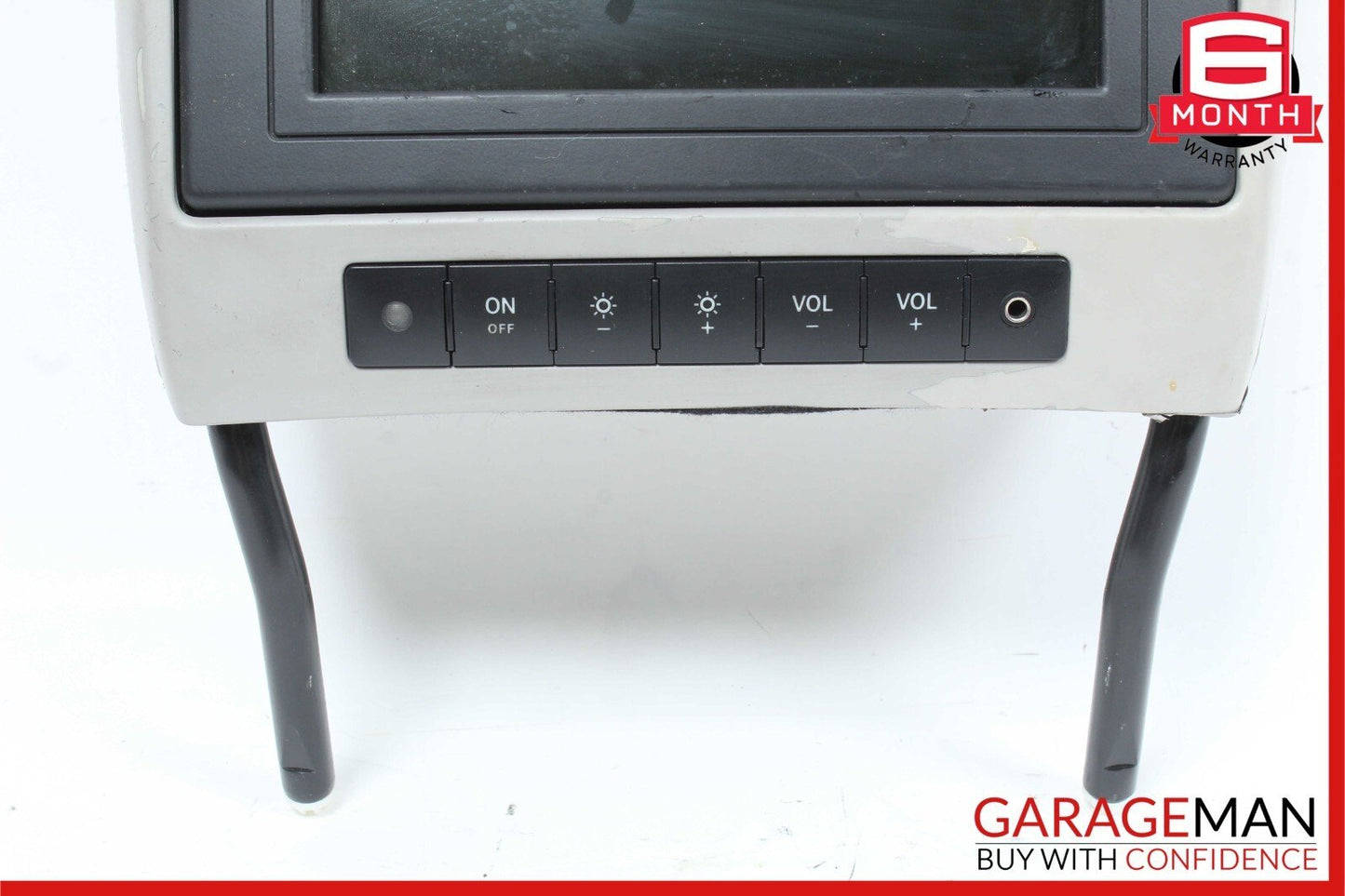 06-12 Mercedes X164 GL450 Rear Seat Headrest Screen Monitor Display Grey OEM