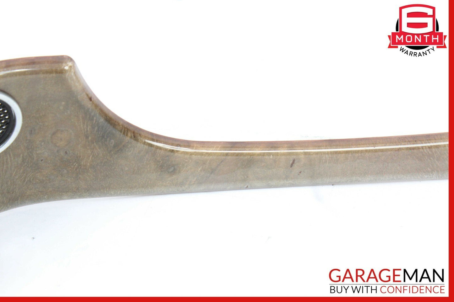 10-16 Mercedes W212 E350 E550 E63 AMG Steering Column Cover Boot Trim Wood OEM