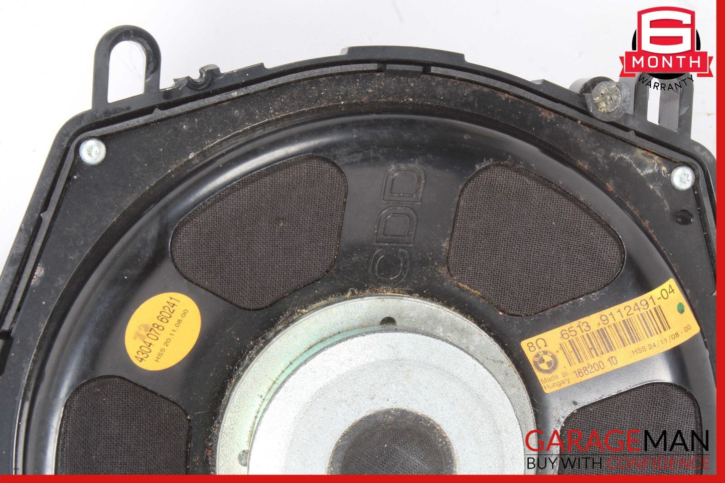 07-13 BMW X5 X6 E70 E71 FRONT LEFT PASSENGER SIDE SUBWOOFER SPEAKER OEM