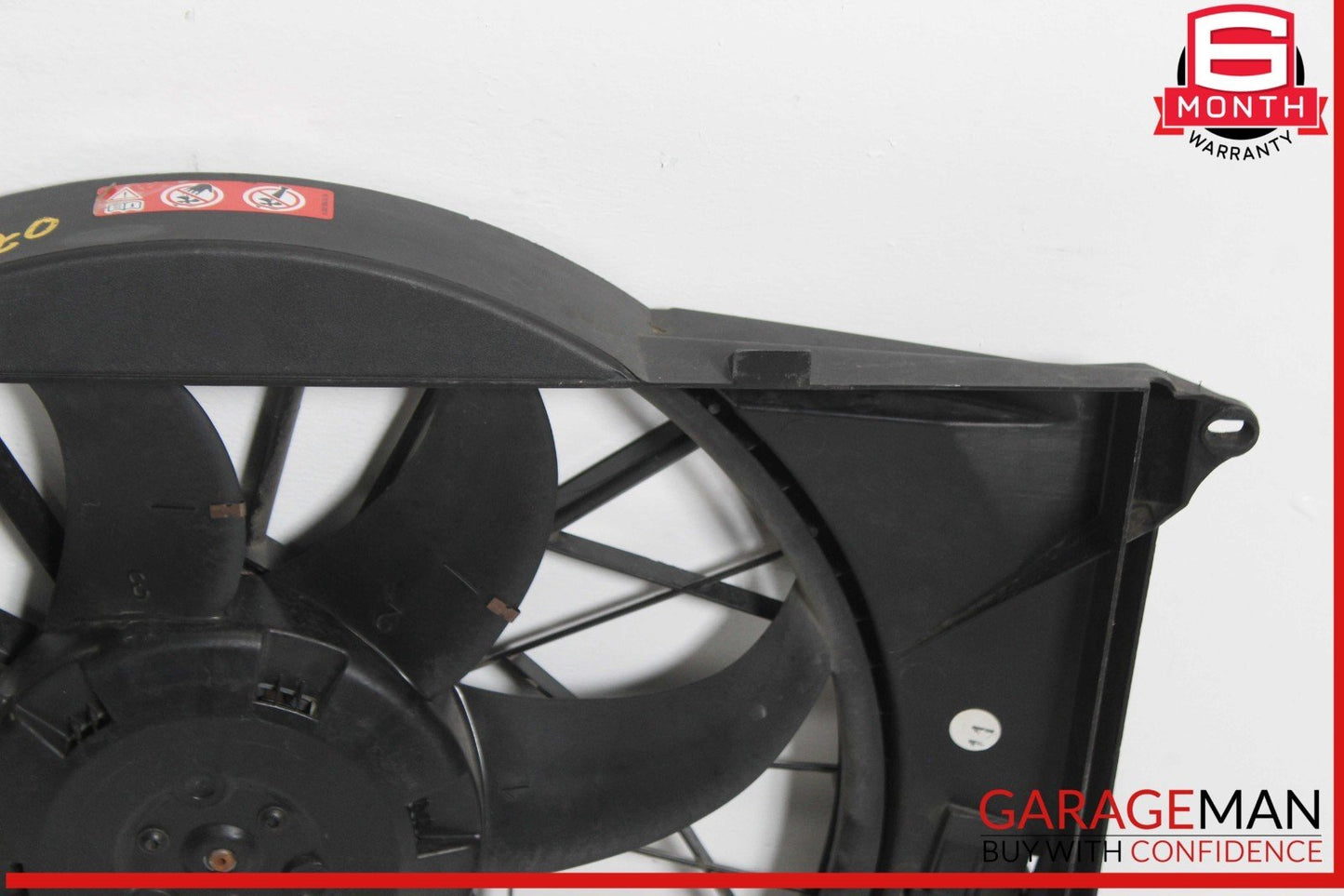 03-12 Mercedes R230 SL500 SL550 Engine Motor Cooling Radiator Fan Shroud Assy