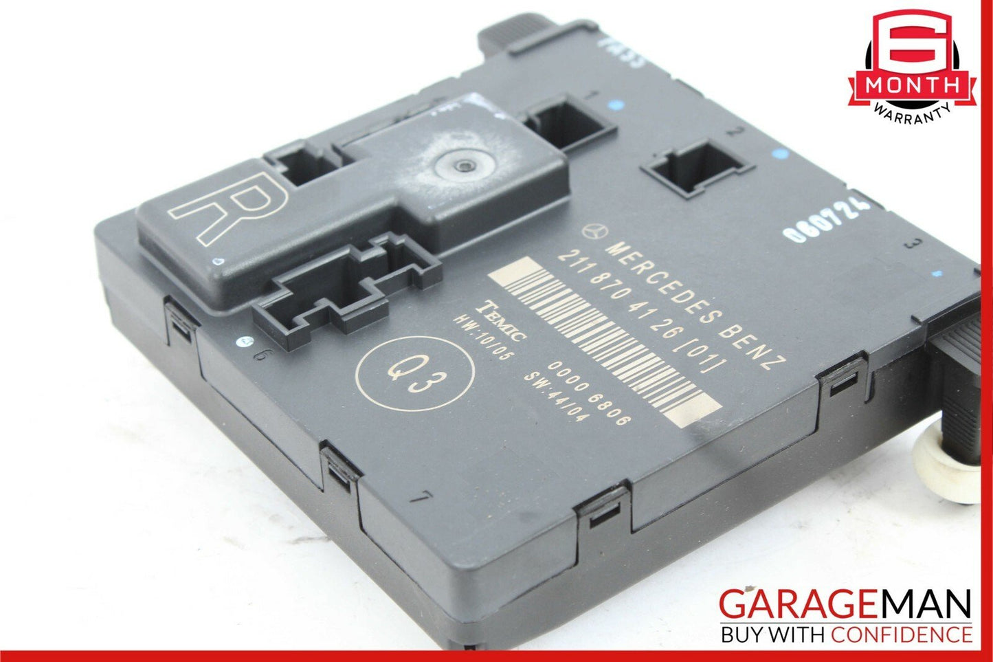 03-09 Mercedes W211 E320 E350 E550 Rear Right Side Door Control Module Unit