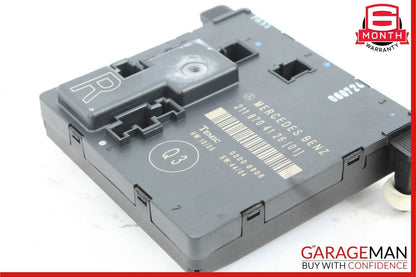 03-09 Mercedes W211 E320 E350 E550 Rear Right Side Door Control Module Unit