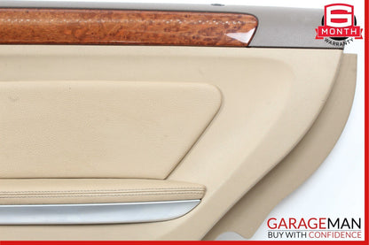 07-12 Mercedes X164 GL450 Rear Right Complete Interior Door Panel Brown OEM
