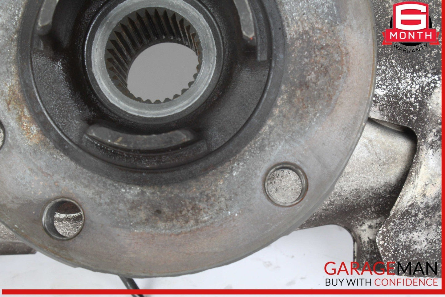 11-18 Porsche Cayenne 958 Front Left Knuckle Spindle 7P0615311B OEM