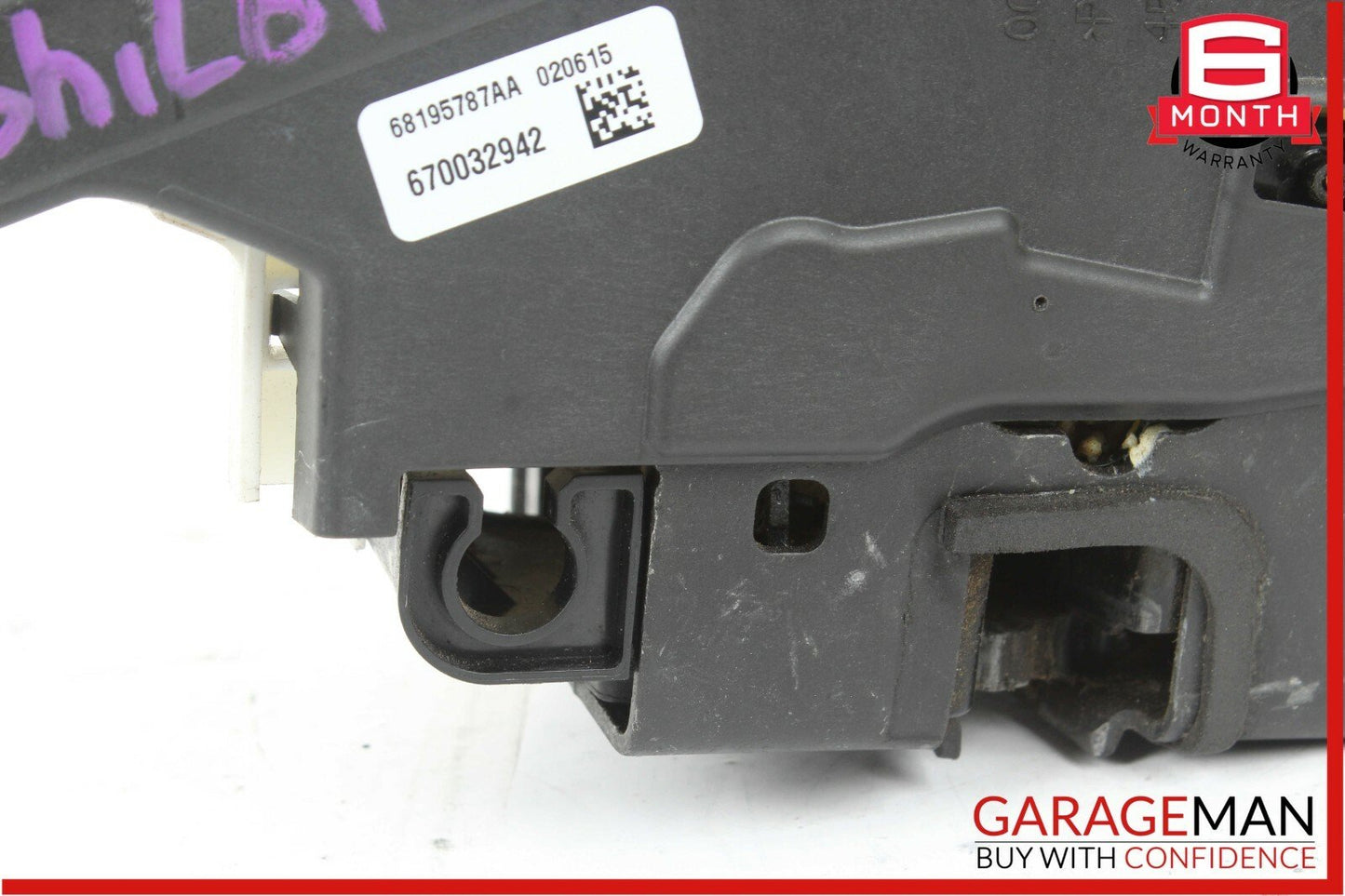 14-17 Maserati Ghibli Front Right Passenger Door Lock Latch Actuator Mechanism