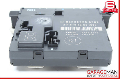 03-09 Mercedes W211 E500 E350 E320 Rear Right Side Door Controller Module Unit