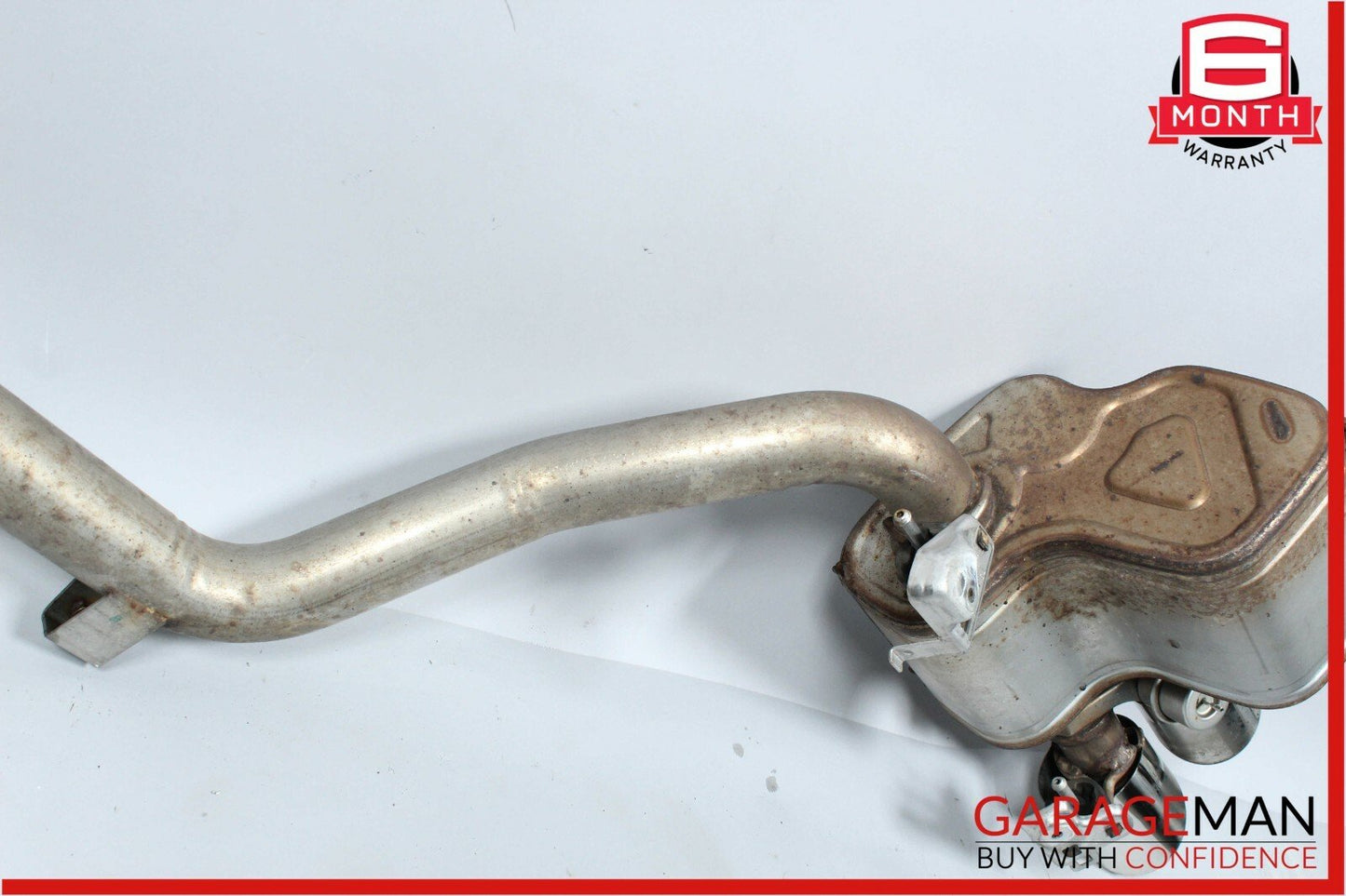 14-17 Maserati Ghibli Rear Right Exhaust Muffler Dual Tip Assembly OEM