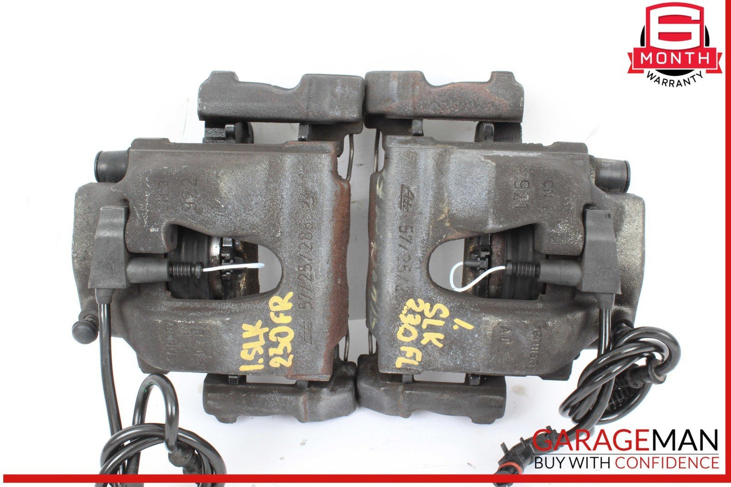 97-04 Mercedes R170 SLK230 SLK320 Front Left & Right Brake Caliper Calipers Set