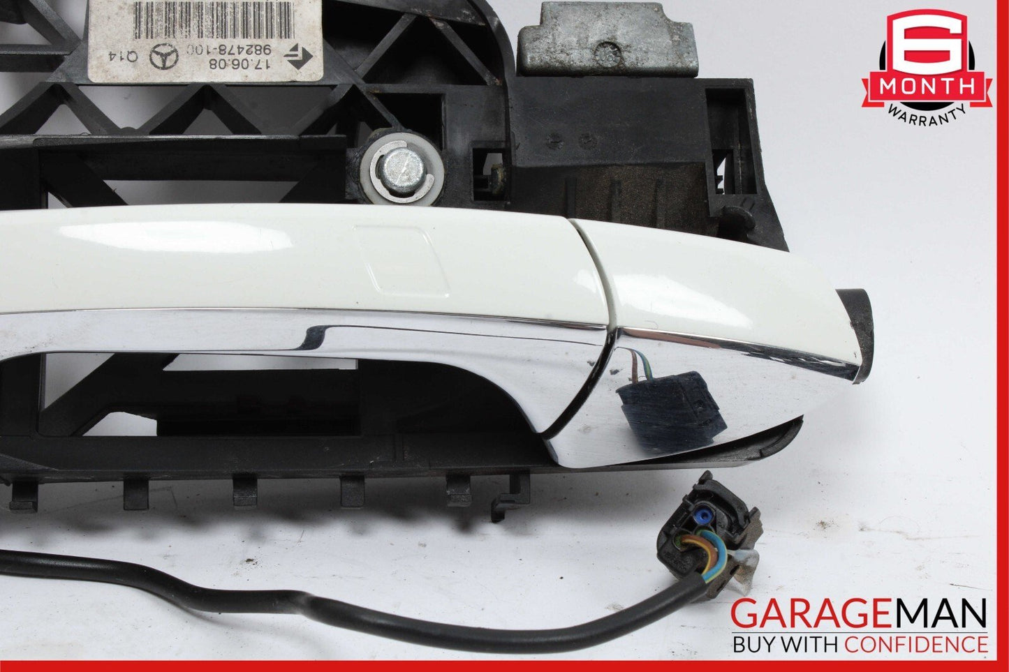 07-13 Mercedes W221 S550 Rear Right Side Keyless Go Exterior Door Handle White