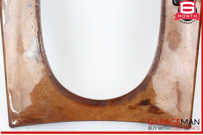 03-06 Mercedes W220 S55 AMG S600 S500 Center Console Shifter Bezel Trim Wood OEM