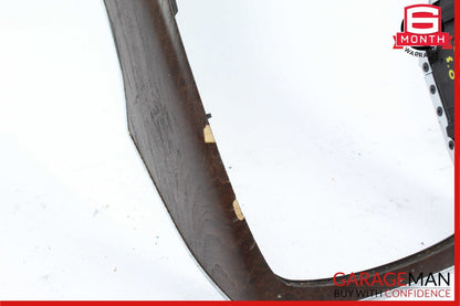 12-18 Audi A6 A7 Front Center Console Trim Panel Wood OEM
