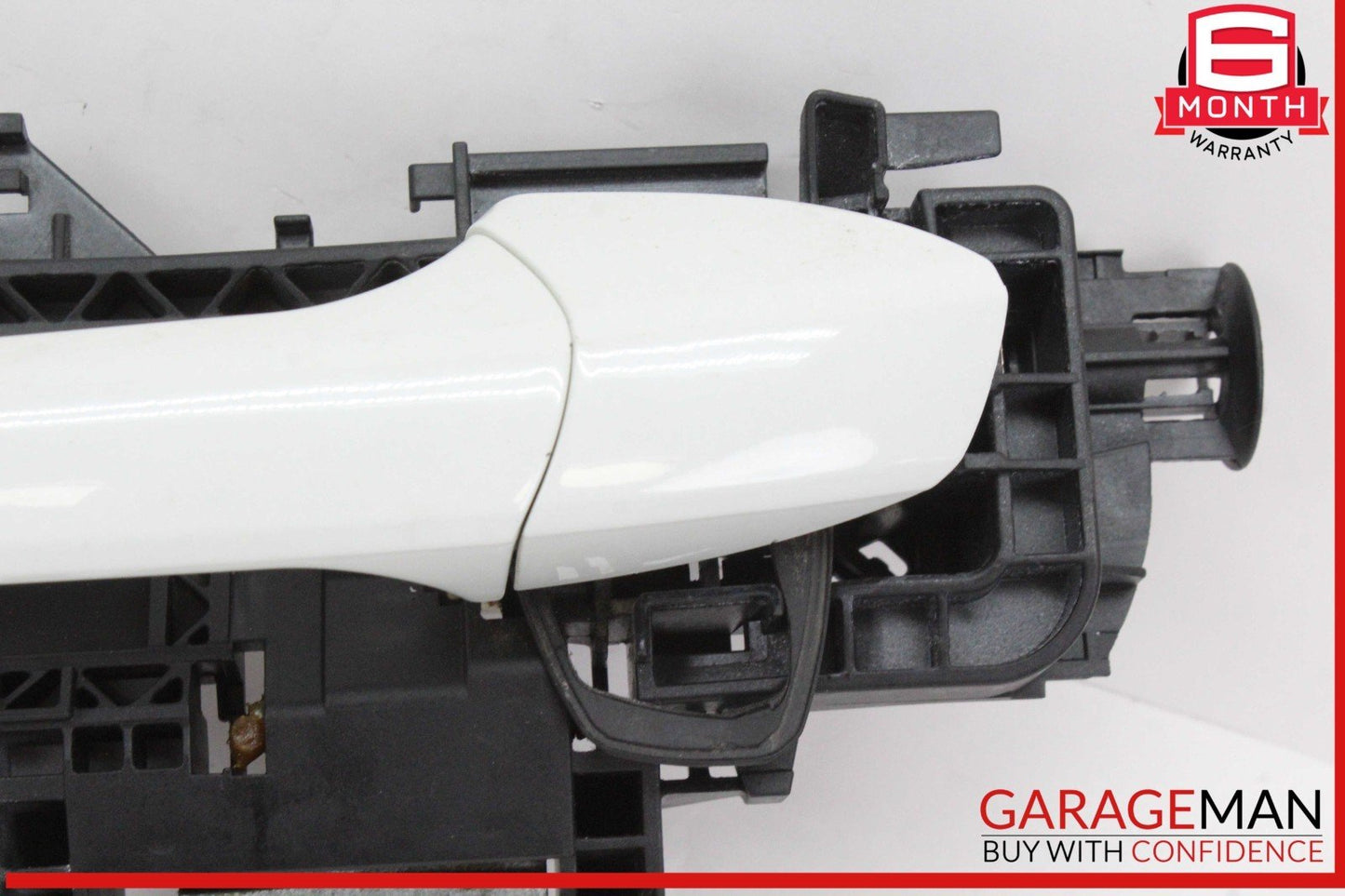10-15 Mercedes X204 GLK350 4MATIC Rear Left Side Exterior Door Handle White OEM
