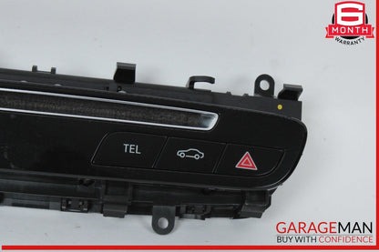 15-19 Mercedes W205 C300 C400 Media Center Dashboard Hazard Control Switch OEM