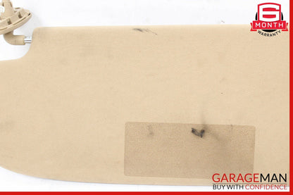 07-14 Mercedes W221 S550 CL550 Right Side Sun Visor Sunvisor Shade Cover Brown