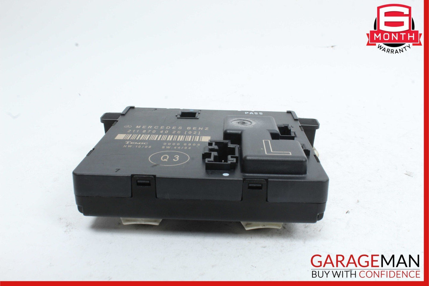 03-09 Mercedes W211 E550 E350 E63 AMG Rear Left Driver Door Control Module Unit