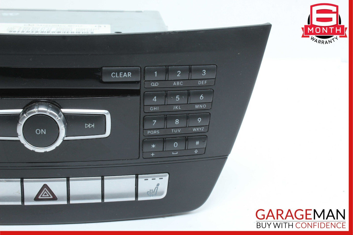 12-15 Mercedes W204 C250 C350 C300 Navigation Command Head Unit DVD CD Audio OEM