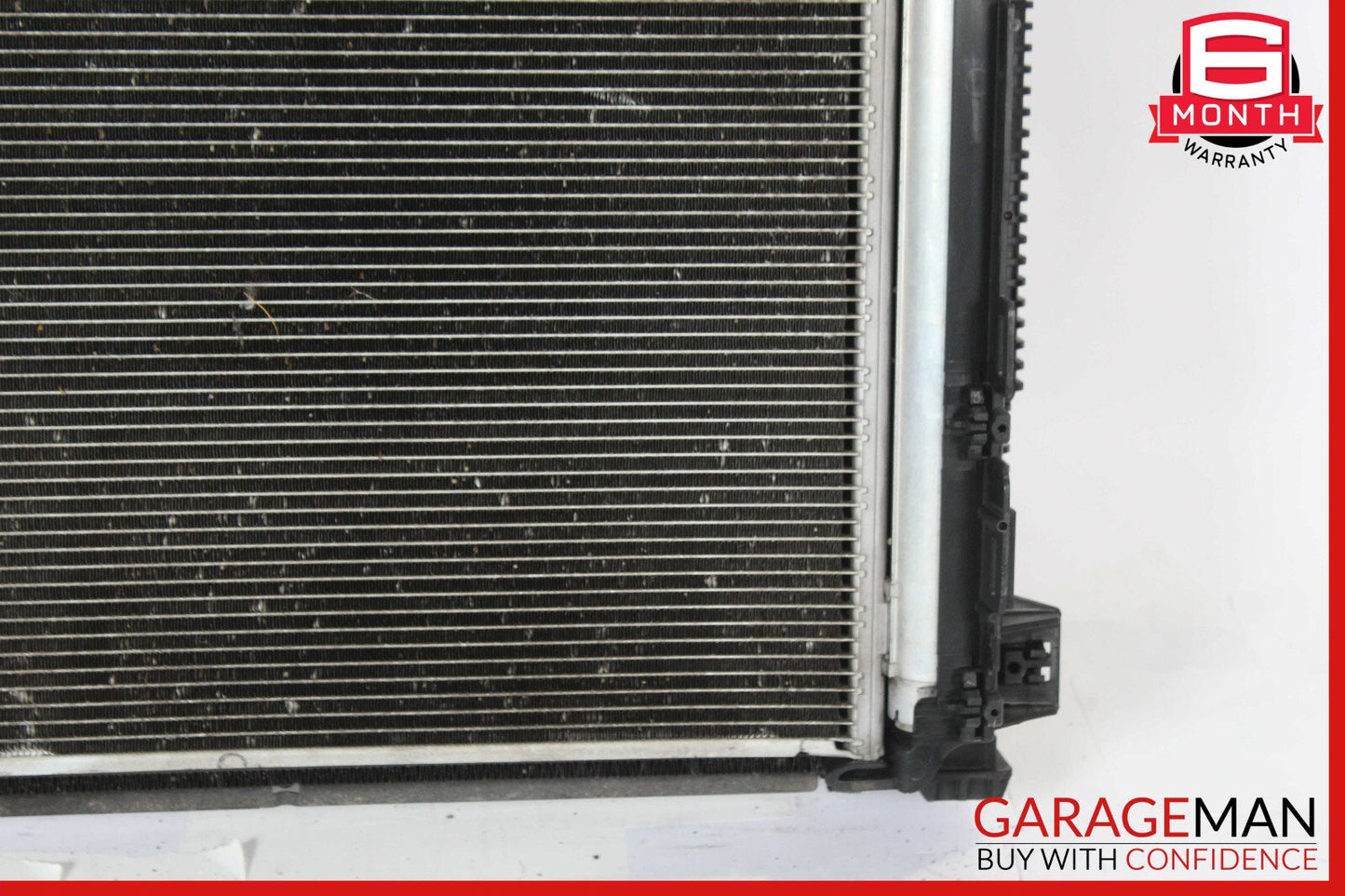 10-13 Mercedes W212 E350 Engine Coolant Radiator A/C Condenser Assy