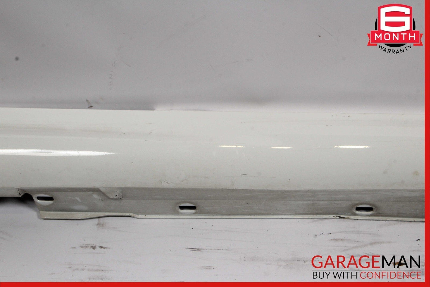 12-14 Mercedes W204 C350 C250 Coupe Sport Right Side Rocker Skirt Moulding White