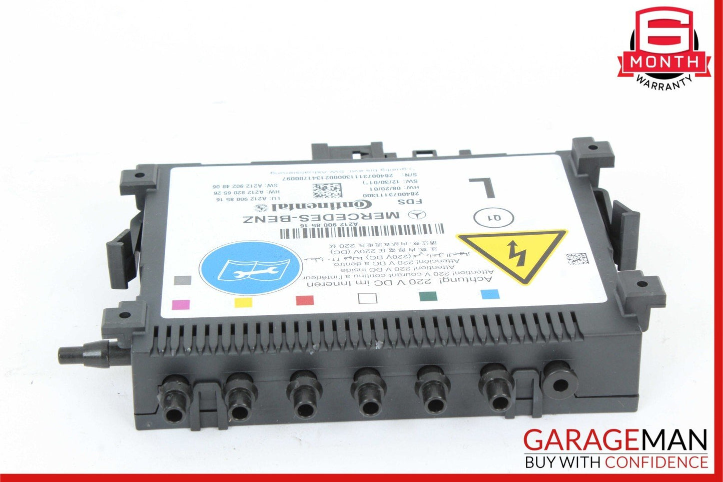 10-18 Mercedes W212 E350 CLS400 Front Left Side Seat Lumbar Control Module Unit