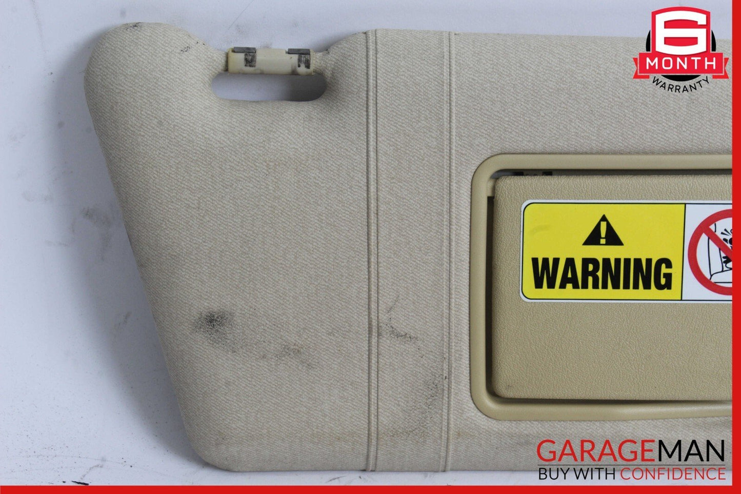 96-99 Mercedes W210 E320 E430 Front Right Side Sunvisor Sun Visor Shade Quartz