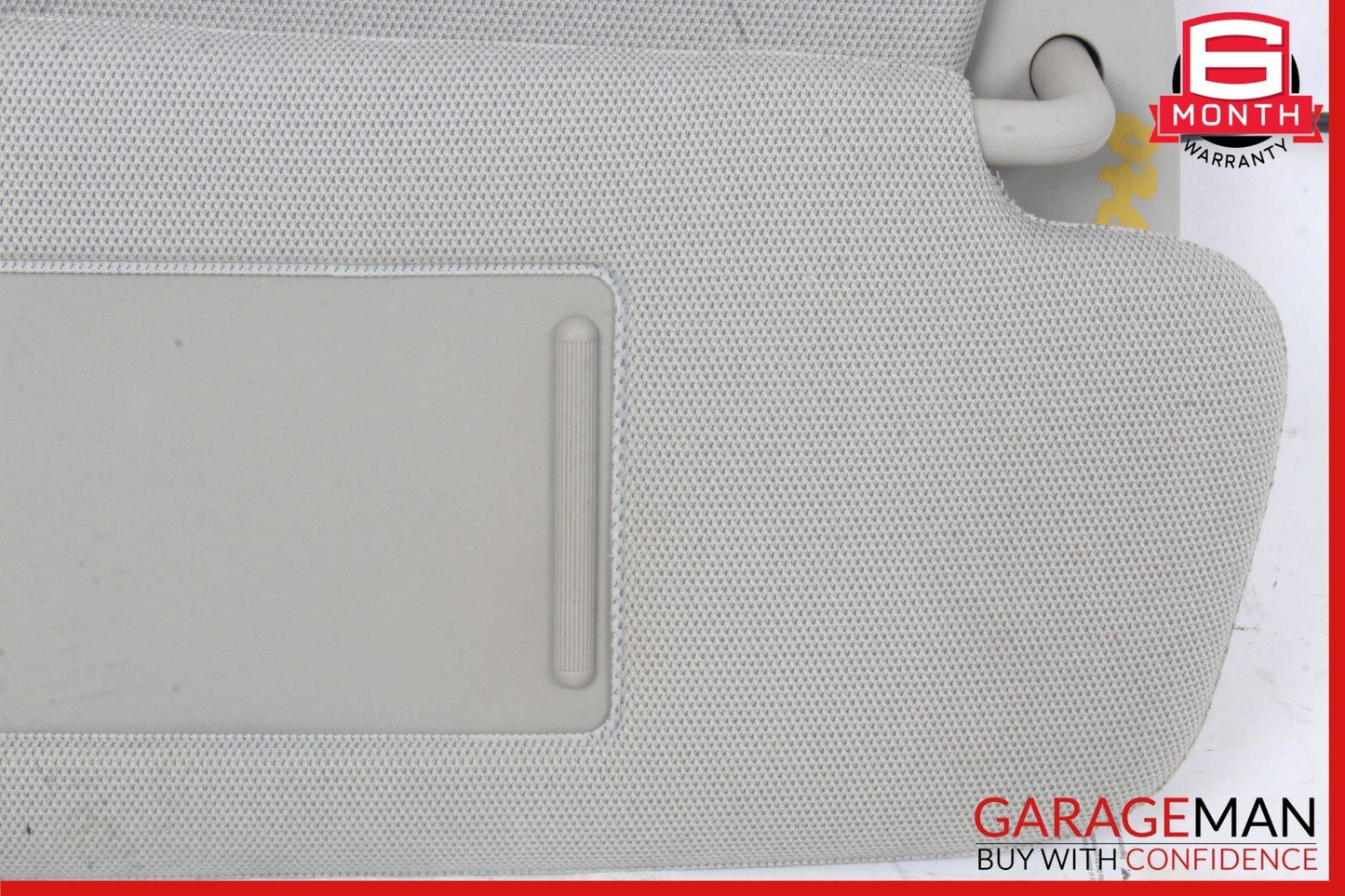 07-15 Audi Q7 L4 Front Right Passenger Side Sun Visor Shade Gray 4L0857552D OEM