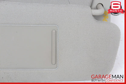 07-15 Audi Q7 L4 Front Right Passenger Side Sun Visor Shade Gray 4L0857552D OEM