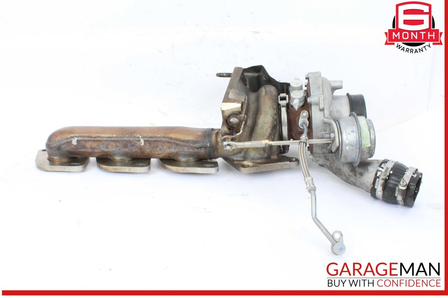 11-18 Mercedes W222 S550 CL550 Left Side Turbocharger Turbo Charger Manifold OEM