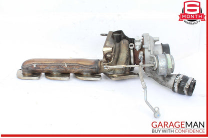 11-18 Mercedes W222 S550 CL550 Left Side Turbocharger Turbo Charger Manifold OEM