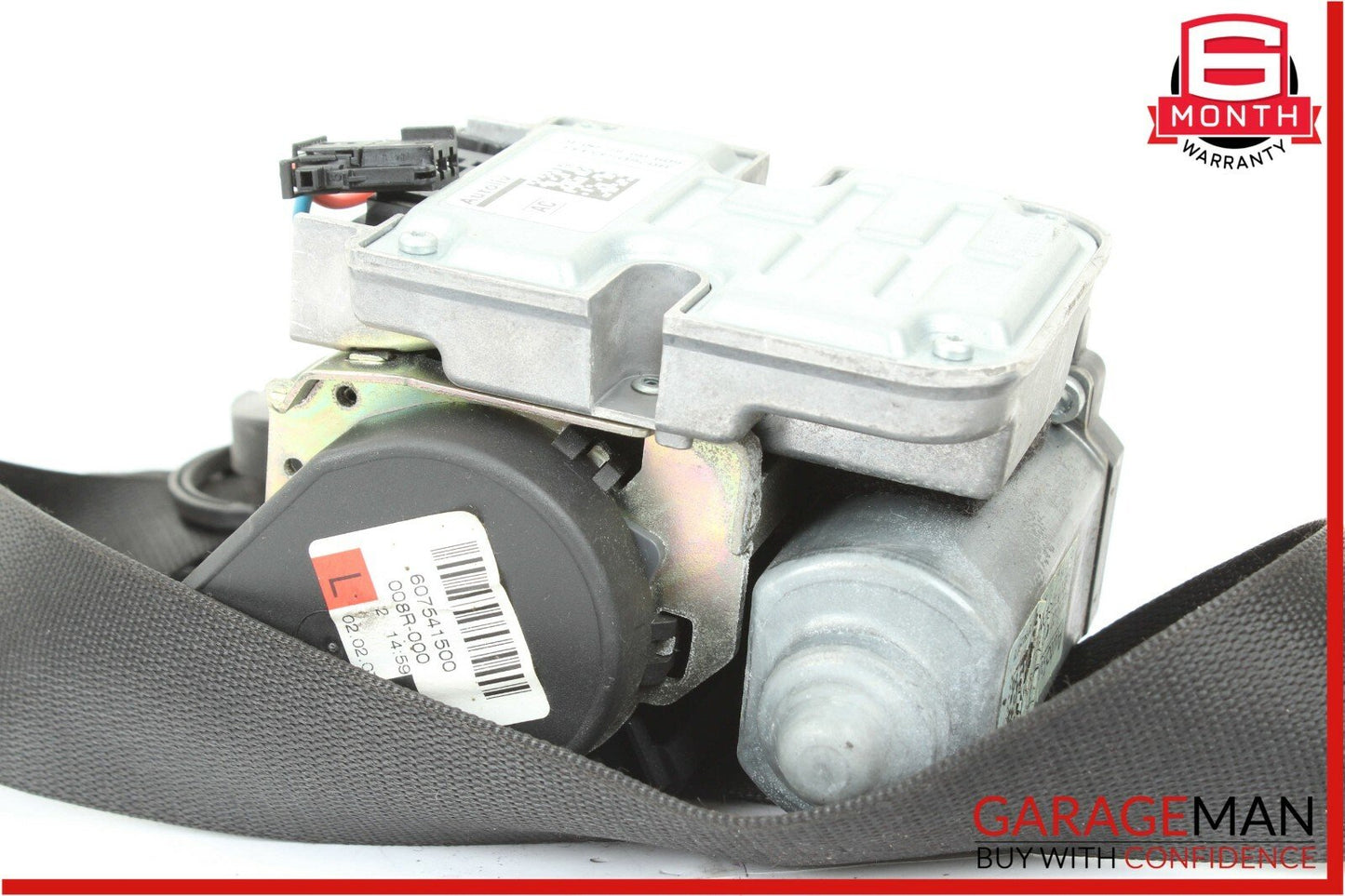 07-09 Mercedes W211 E63 AMG Front Left Side Seatbelt Seat Belt Retractor Black