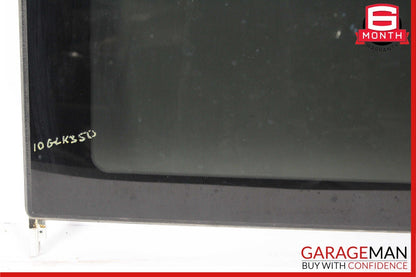 10-15 Mercedes X204 GLK250 GLK350 Rear Upper Top Roof Pano Panoramic Glass Panel