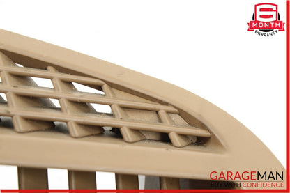 07-14 Mercedes W221 S550 CL550 Front Left Side Dash AC A/C Air Vent Trim Brown
