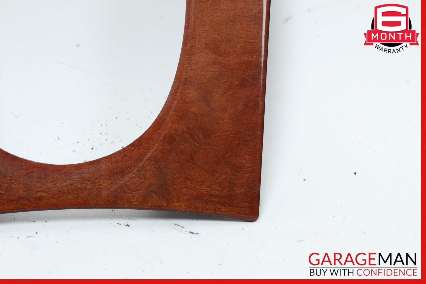 03-06 Mercedes W220 S430 S500 Center Console Shifter Bezel Trim Wood OEM