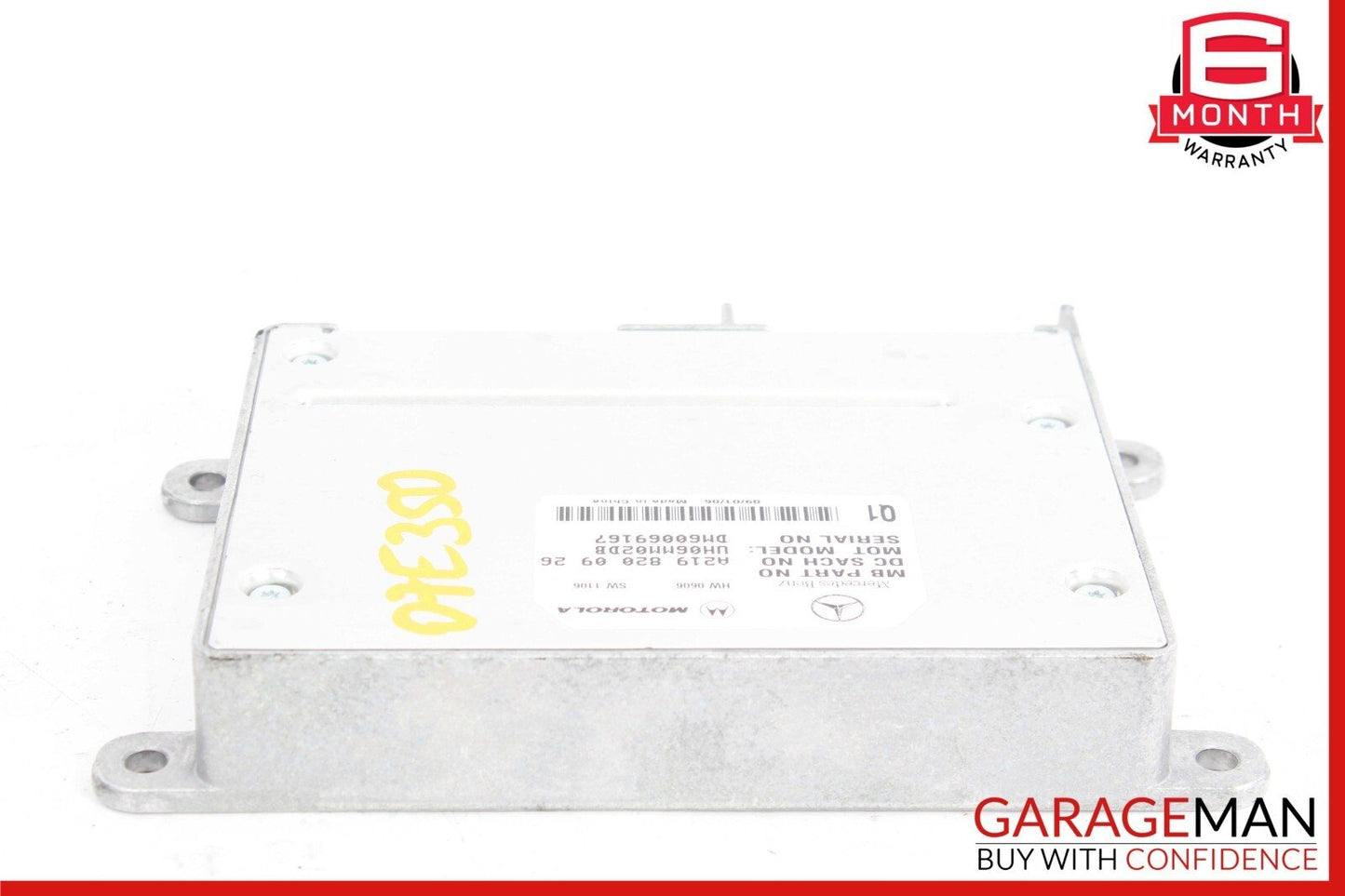 06-09 Mercedes W211 E350 CLS63 AMG Communication Control Module 2198200926 OEM