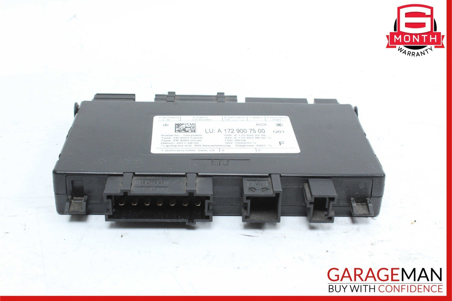 08-18 Mercedes CLS400 C250 GLK350 C350 E350 Front Left Side Seat Control Module