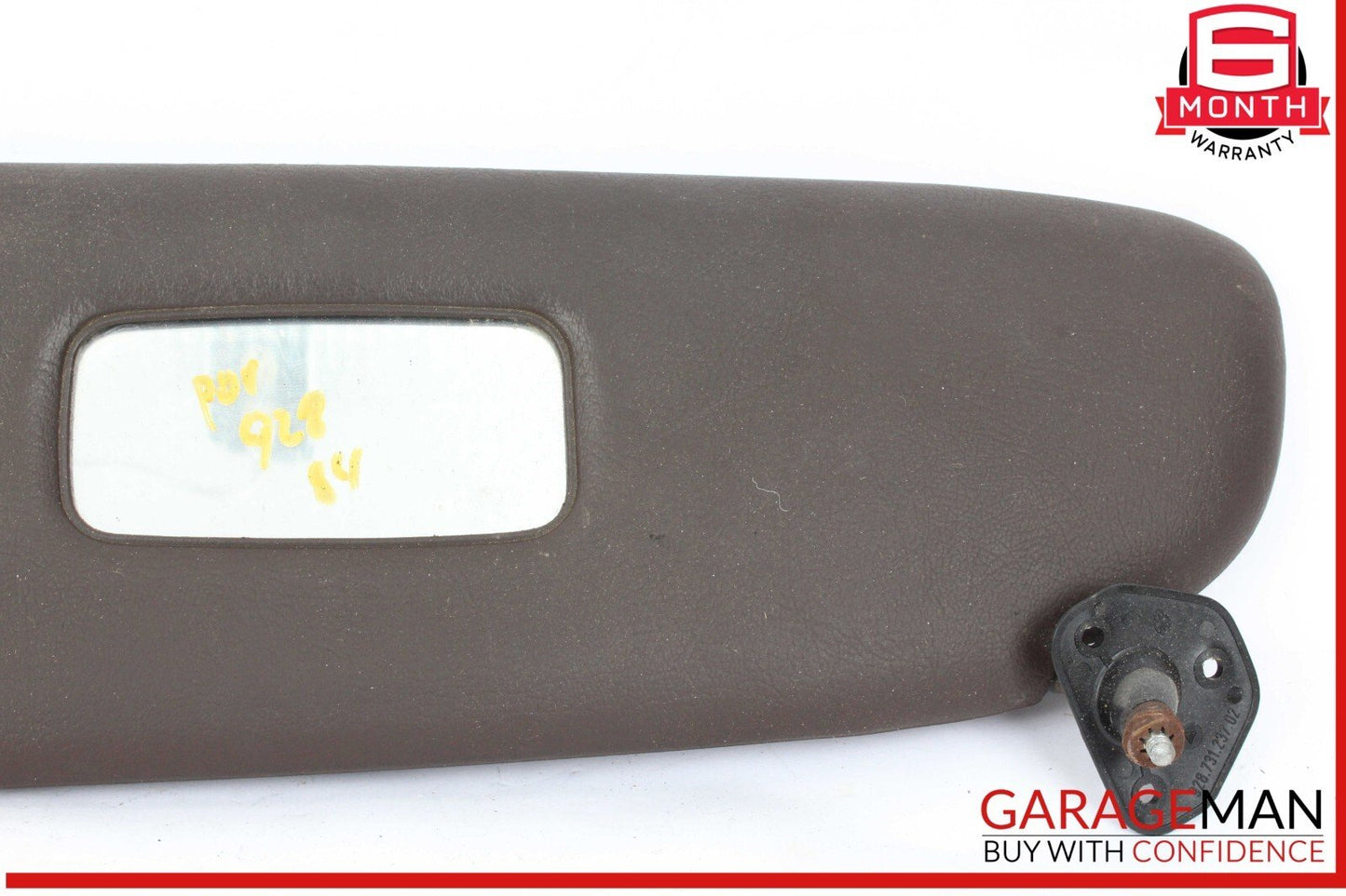 78-95 Porsche 928 Front Left Driver Side Sun Visor Sunvisor OEM