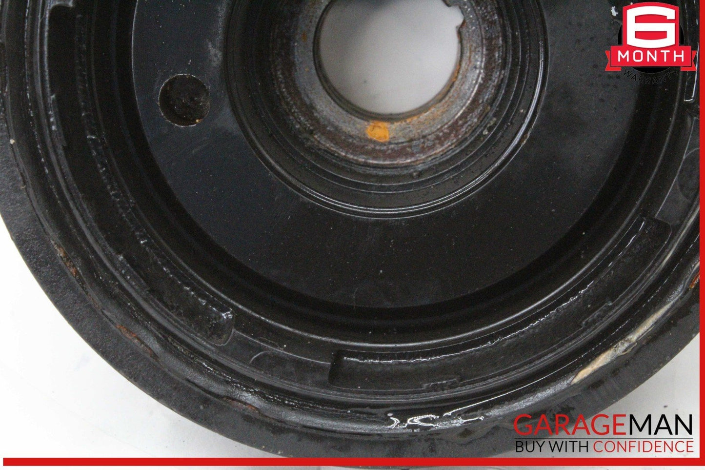 05-12 Mercedes W211 E350 Engine Motor Crankshaft Pulley Vibration Damper OEM
