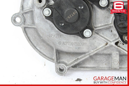 06-10 Mercedes R350 CLK350 C300 Front Left Engine Timing Chain Valve Cover Plate