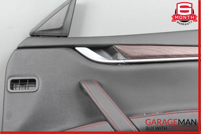14-18 Maserati Ghibli Front Right Side Interior Door Panel Cover Assembly OEM