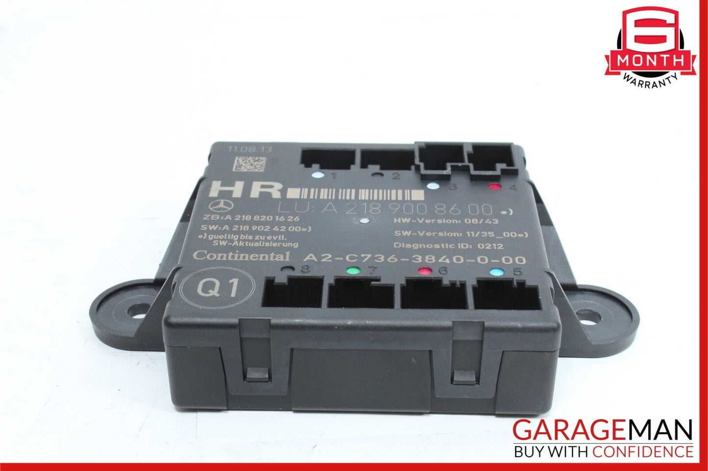 08-18 Mercedes CLS400 E350 CLS550 C250 Rear Right Side Door Control Module Unit