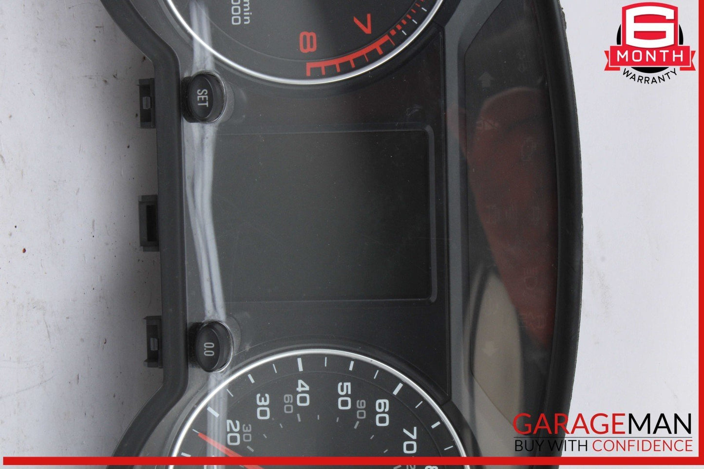 09-17 Audi Q5 Dash Dashboard Speedometer Instrument Cluster Gauge 8R0920980T OEM