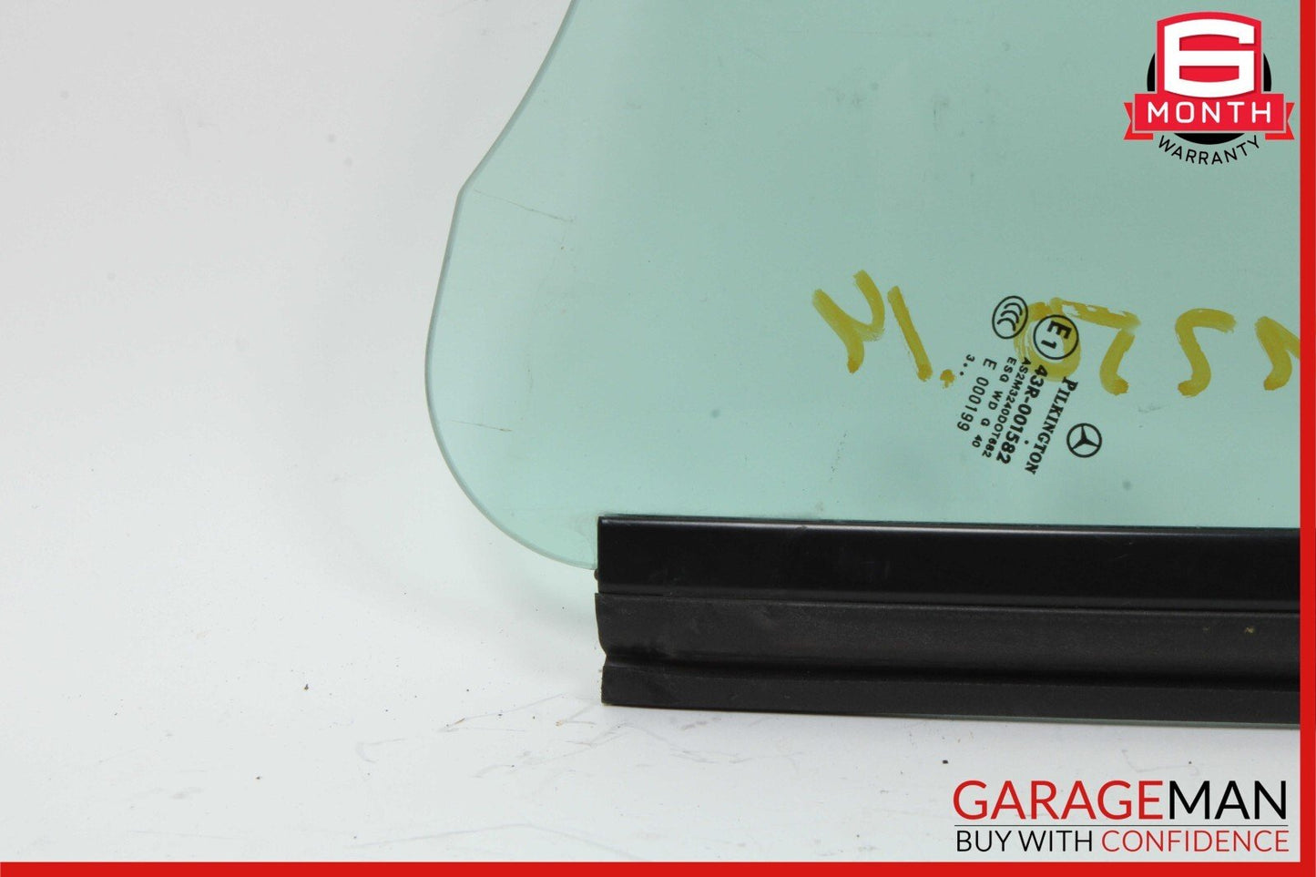 12-20 Mercedes R172 SLK250 SLK350 Rear Right Side Quarter Window Glass OEM