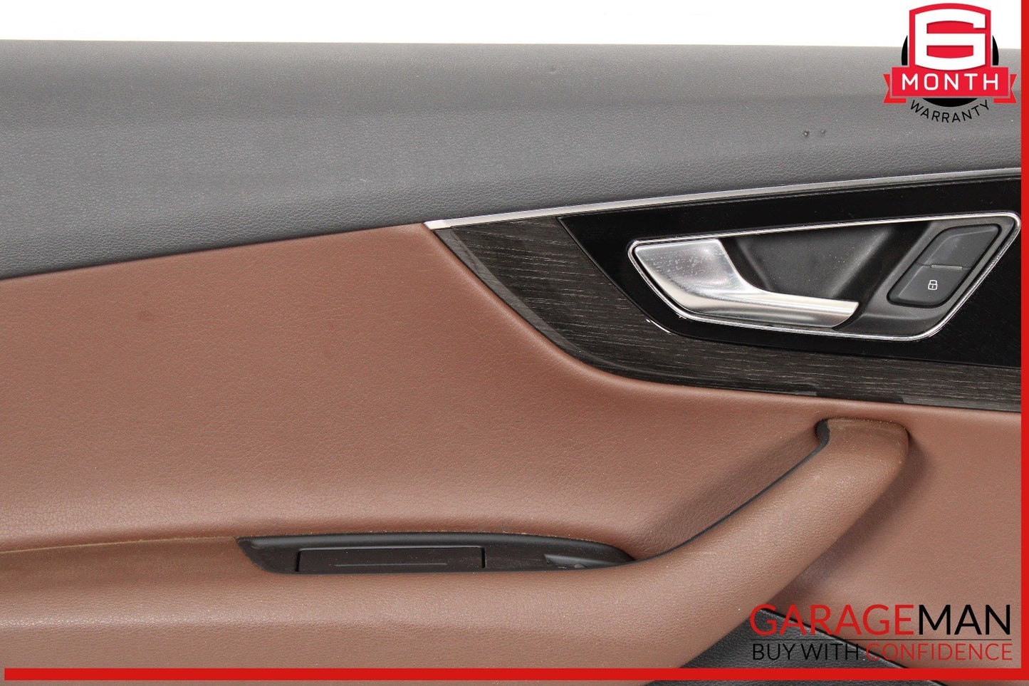 17-19 Audi Q7 Rear Left Driver Side Interior Door Panel Trim OEM