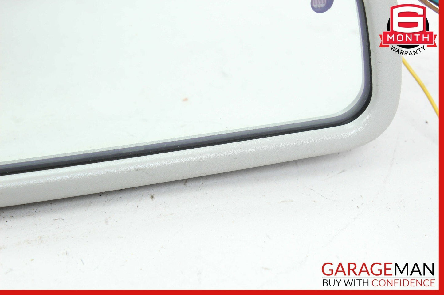07-09 Mercedes W221 S550 Interior Top Upper Rear View Inside Dim Mirror Brown