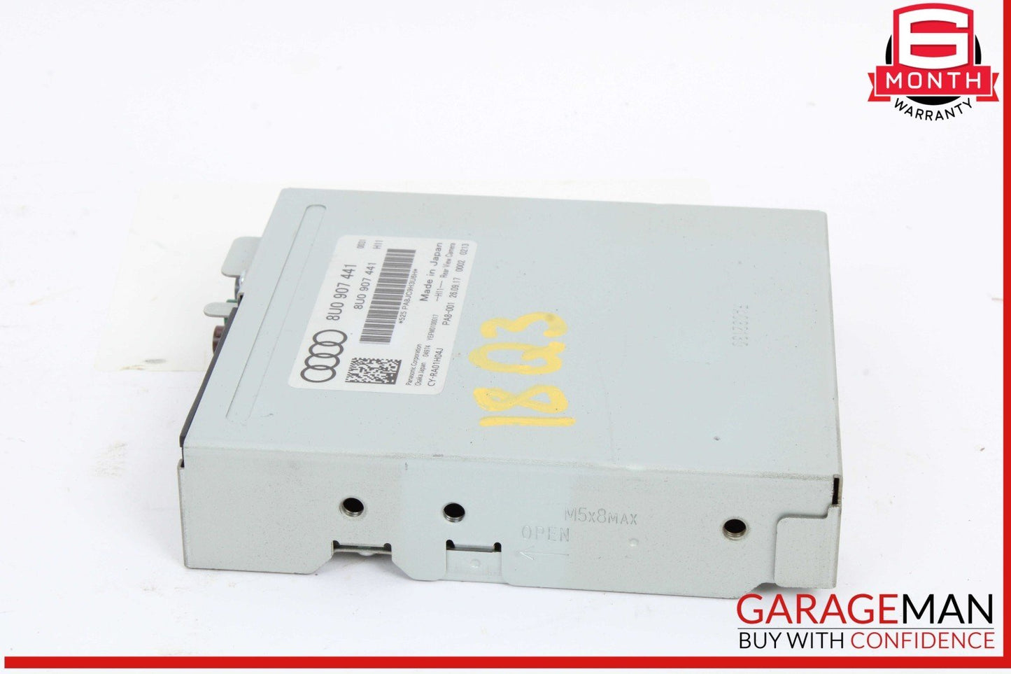 15-18 Audi Q3 Rear View Reverse Camera Control Module Unit 8U0907441 OEM