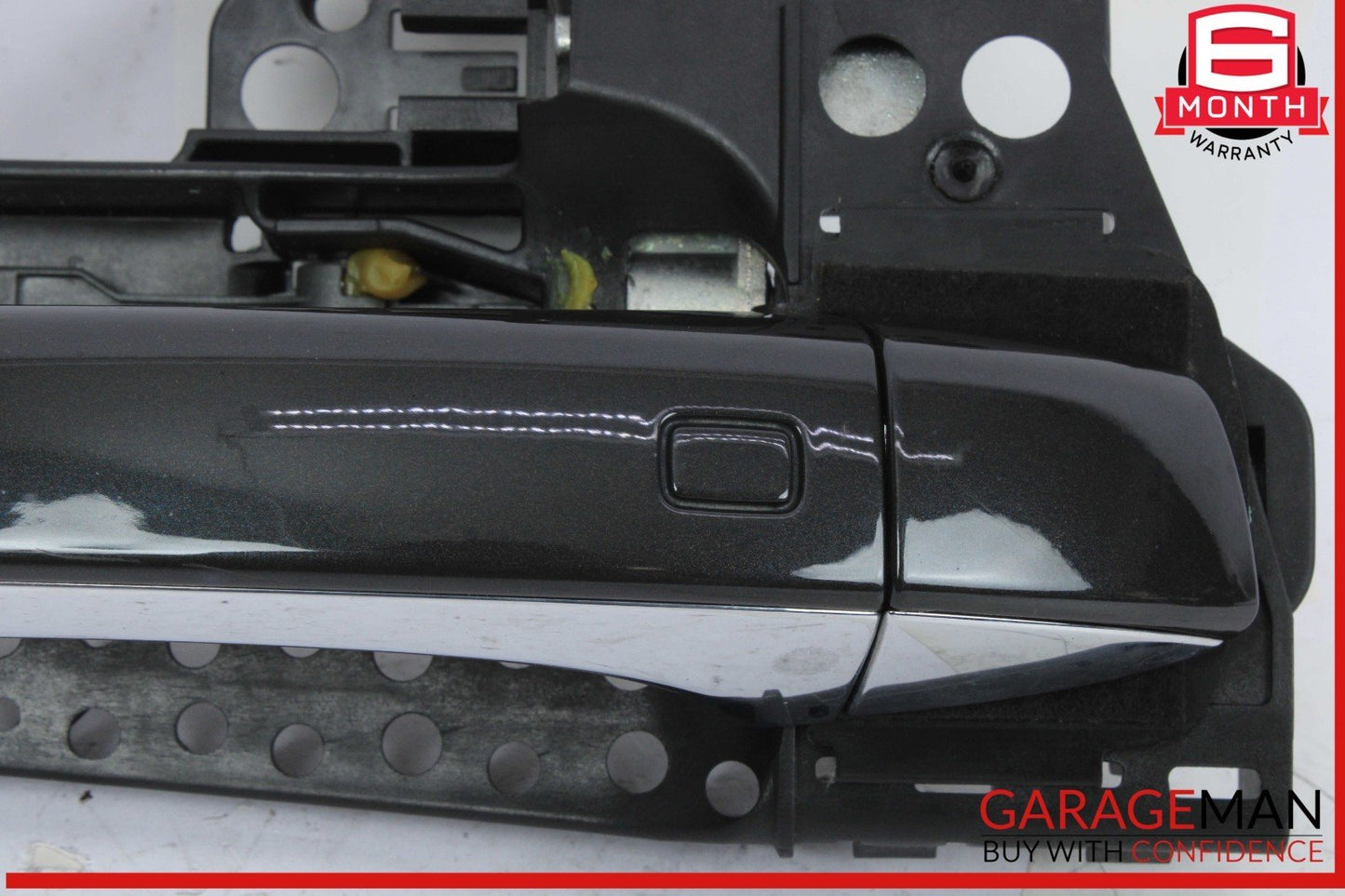 12-18 Audi A6 A7 Right Passenger Side Exterior Door Handle Black 4H0837886 OEM