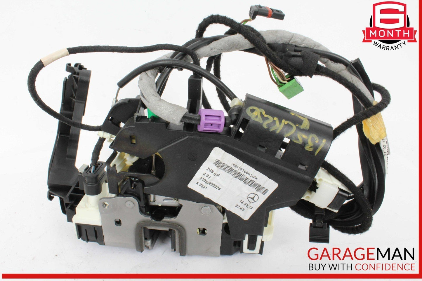 12-20 Mercedes R172 SLK250 SLK350 Front Left Side Door Lock Latch Actuator OEM